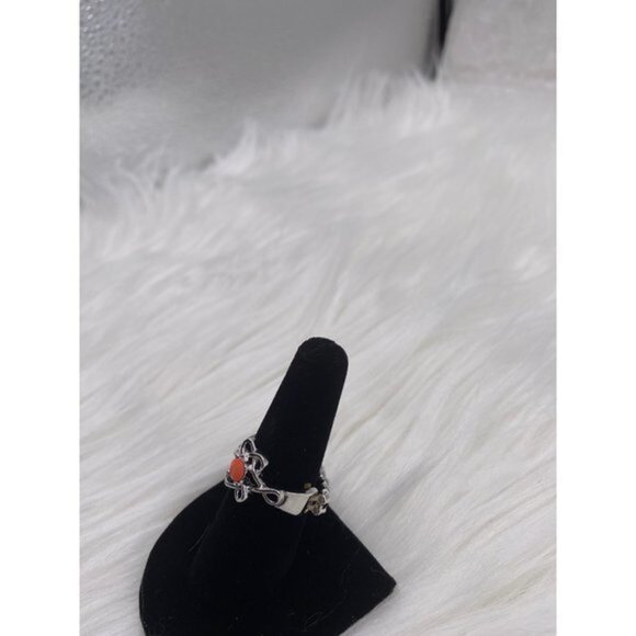 Paparazzi Jewerly - Vibrant Vibes Orange Ring- Item 166 - Picture 4 of 7